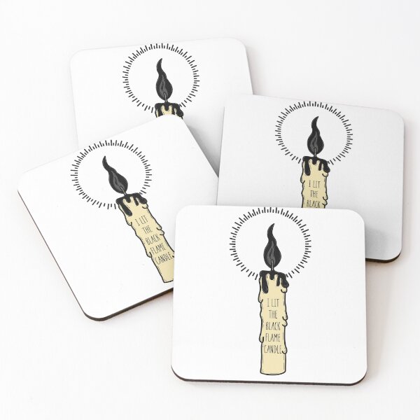 Item preview, Black Flame Candle designed and sold by possessedprints.