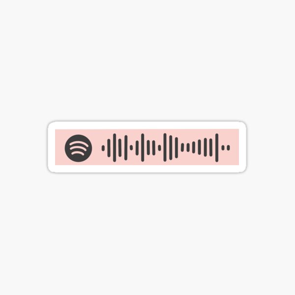 F*ck Donald Trump Spotify Scan Code - FDT by Nipsey Hussle and YG Sticker