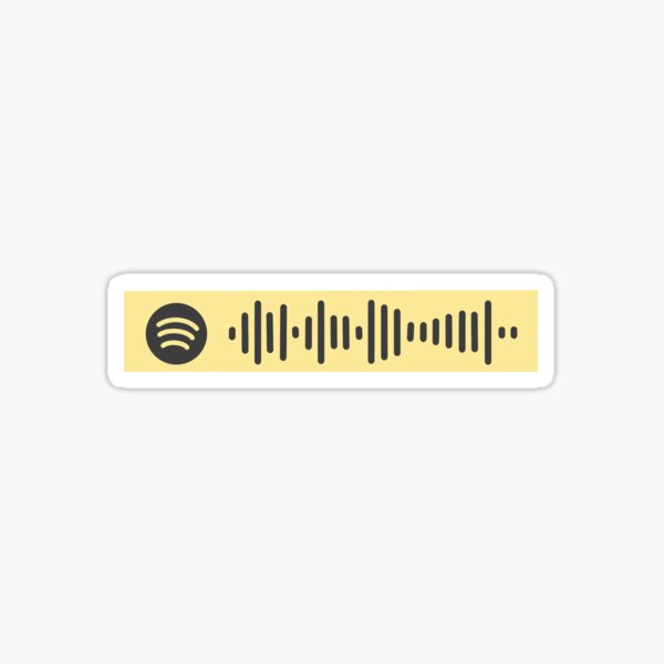 F*ck Donald Trump Spotify Scan Code - FDT by Nipsey Hussle and YG Sticker