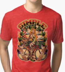 Simple Fixed Gear 01 Tri-blend T-Shirt