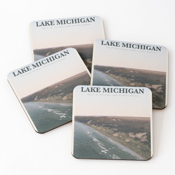 Item preview, Visit Lake Michigan designed and sold by Mercury Club.