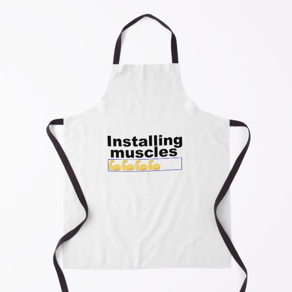 Item preview, Installing muscles emoji designed and sold by ScrappyDesigns.