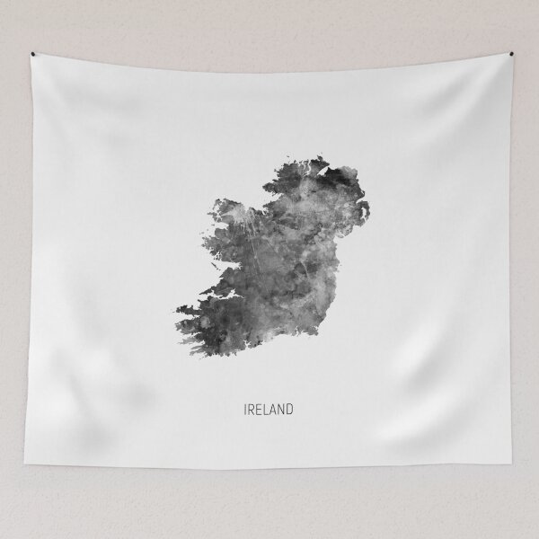 Item preview, Ireland Watercolor Map designed and sold by ArtPrints.