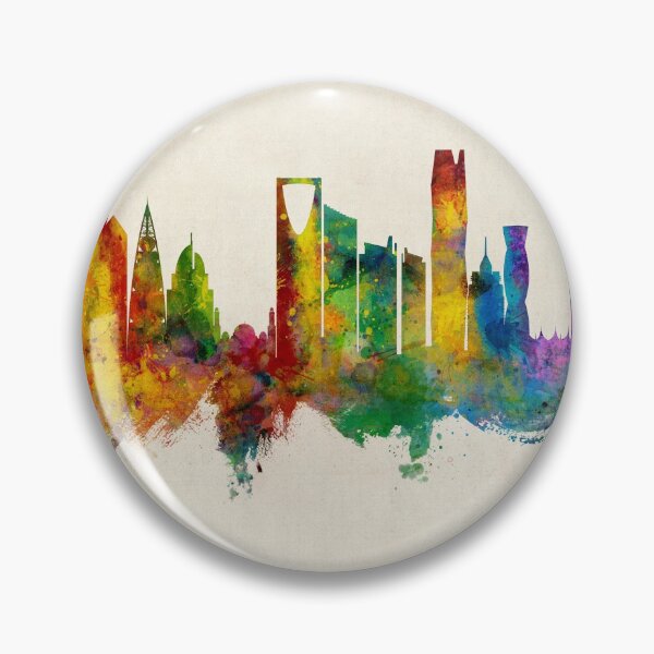 Item preview, Riyadh Saudi Arabia Skyline designed and sold by ArtPrints.