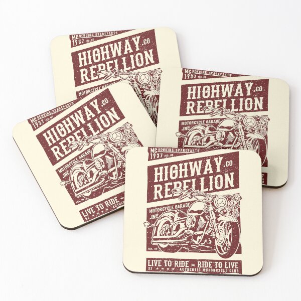 Item preview, Highway Rebellion. Live To Ride - Ride To Live. designed and sold by wkyip79.