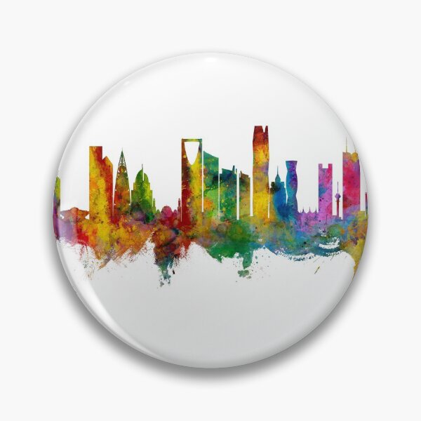 Item preview, Riyadh Saudi Arabia Skyline designed and sold by ArtPrints.