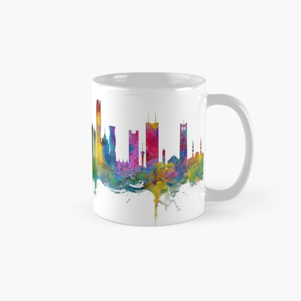 Aperçu de l'œuvre Riyadh Saudi Arabia Skyline créée et vendue par ArtPrints.