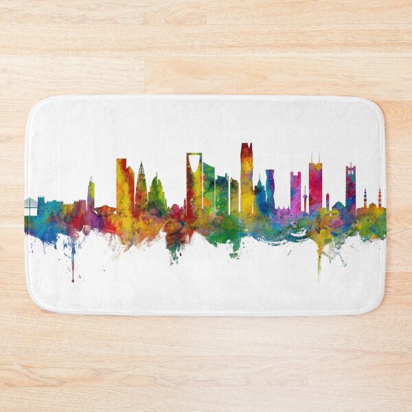 Item preview, Riyadh Saudi Arabia Skyline designed and sold by ArtPrints.