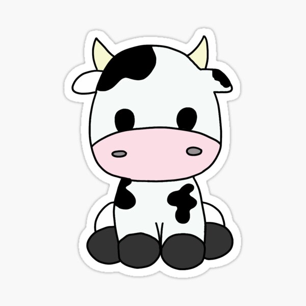 Cow Stickers for Sale