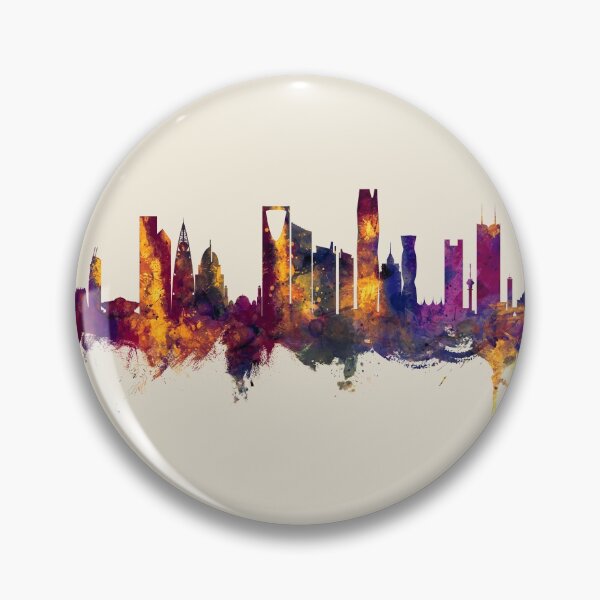 Item preview, Riyadh Saudi Arabia Skyline designed and sold by ArtPrints.