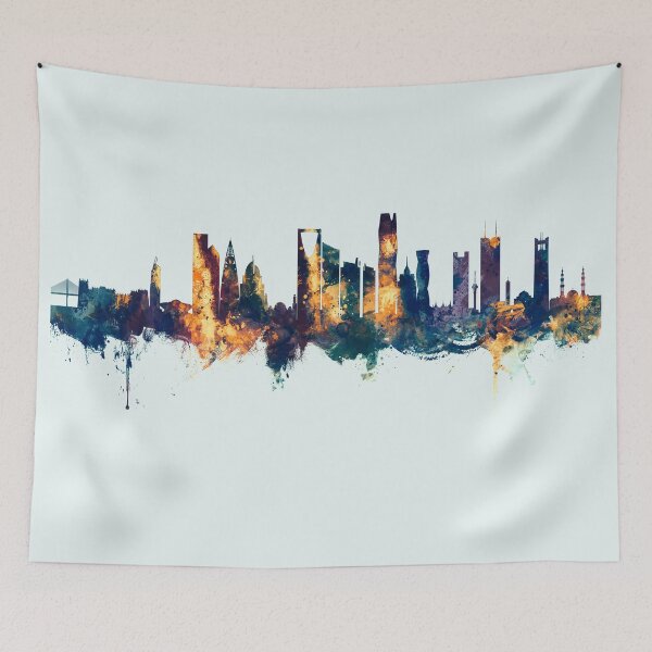 Item preview, Riyadh Saudi Arabia Skyline designed and sold by ArtPrints.