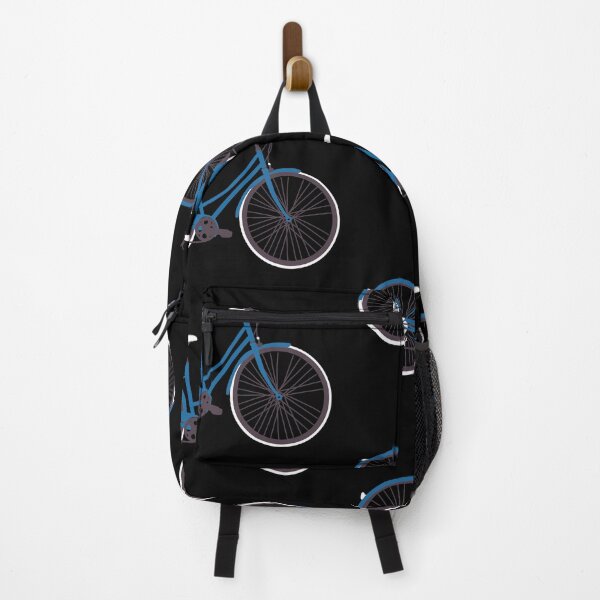 Dark Blue Bike Backpack