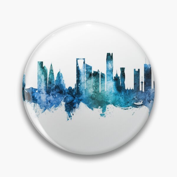 Item preview, Riyadh Saudi Arabia Skyline designed and sold by ArtPrints.