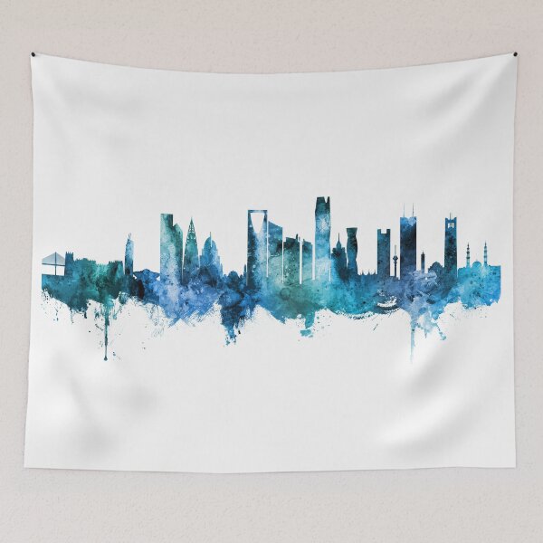 Item preview, Riyadh Saudi Arabia Skyline designed and sold by ArtPrints.