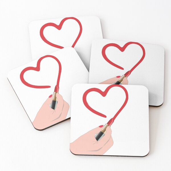 Item preview, Lipstick heart designed and sold by jfcreations.
