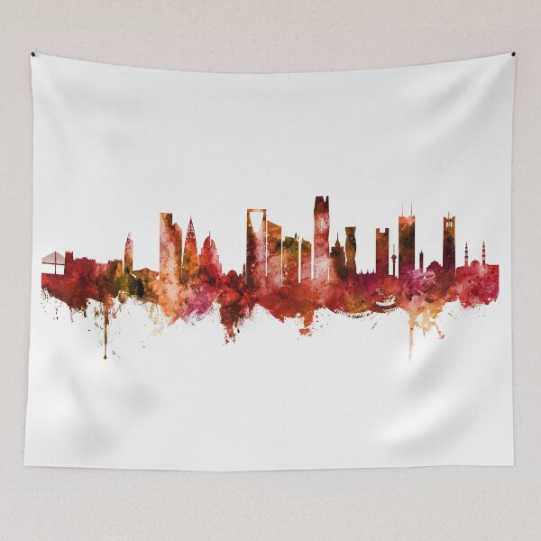 Item preview, Riyadh Saudi Arabia Skyline designed and sold by ArtPrints.