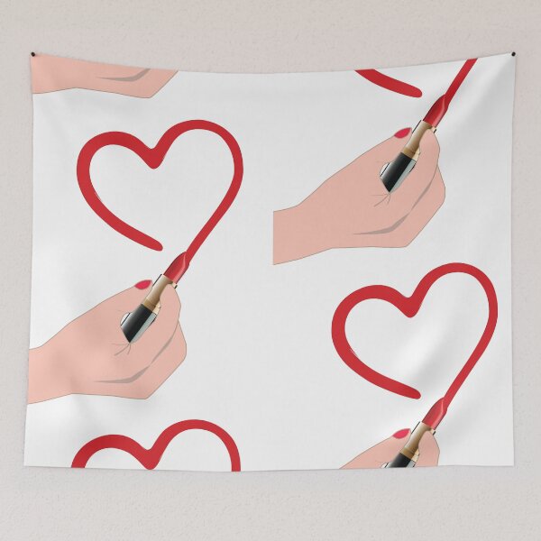 Item preview, Lipstick heart designed and sold by jfcreations.