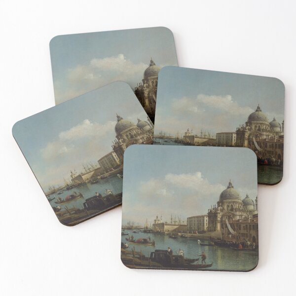 Item preview, View of the Grand Canal: Santa Maria della Salute and the Dogana from Campo Santa Maria Zobenigo - Bernardo Bellotto designed and sold by themasters.