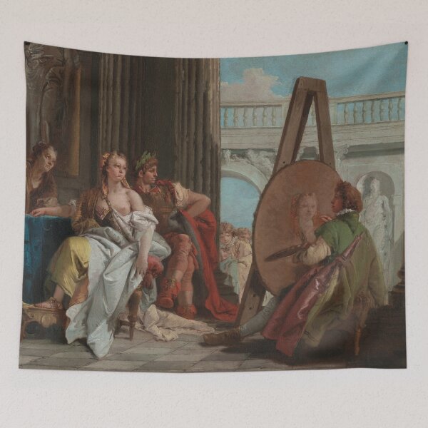 Item preview, Alexander the Great and Campaspe in the Studio of Apelles - Giovanni Battista Tiepolo designed and sold by themasters.