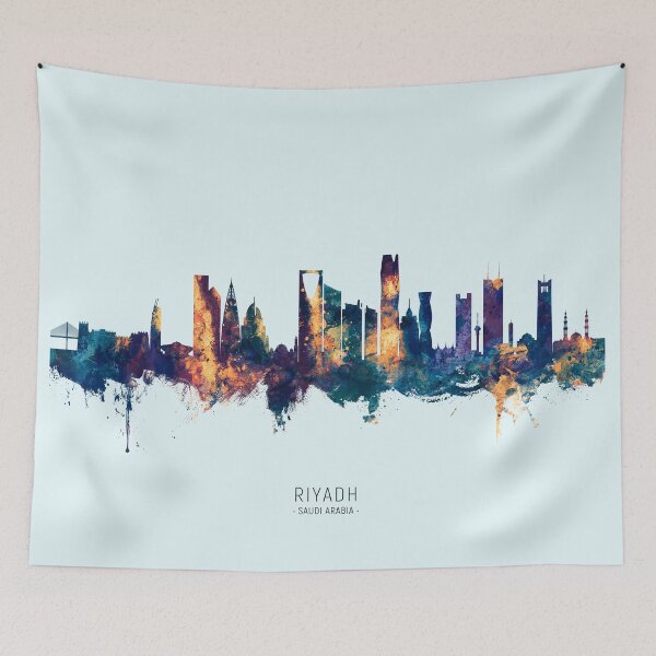 Item preview, Riyadh Saudi Arabia Skyline designed and sold by ArtPrints.