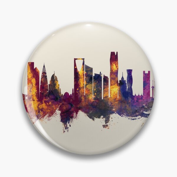 Item preview, Riyadh Saudi Arabia Skyline designed and sold by ArtPrints.