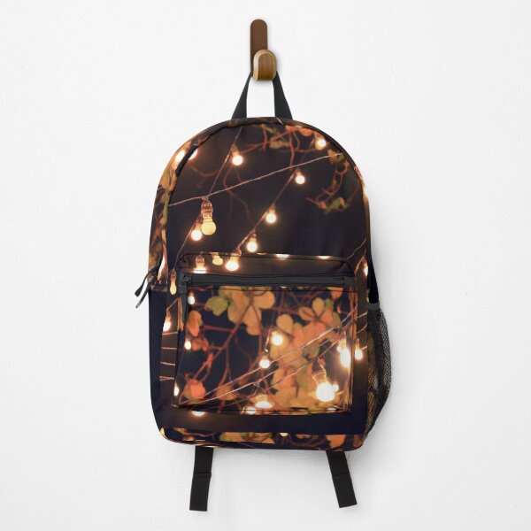Item preview, Lights draping off the Tree with a Black Sky in the background designed and sold by ea-photos.