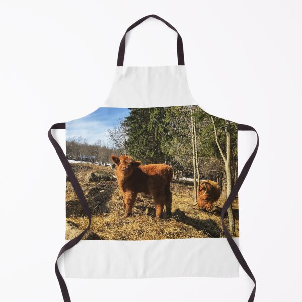 Item preview, Scottish Highland Cattle Cow and Calf 1742 designed and sold by SaarelaHighland.