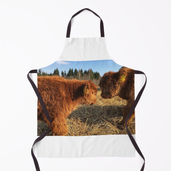 Item preview, Scottish Highland Cattle Calves 1739 designed and sold by SaarelaHighland.