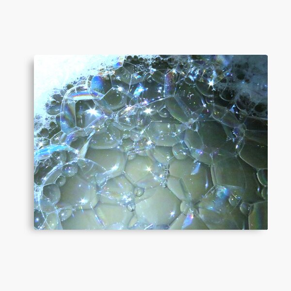 The Geometrics Of Bubble's Canvas Print