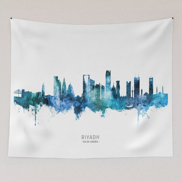 Item preview, Riyadh Saudi Arabia Skyline designed and sold by ArtPrints.