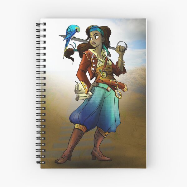 Item preview, Artemis Hunt, Pirate Captain designed and sold by AmazingTales.