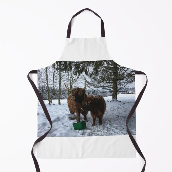 Item preview, Scottish Highland Cattle Cow and Calf 1648 designed and sold by SaarelaHighland.