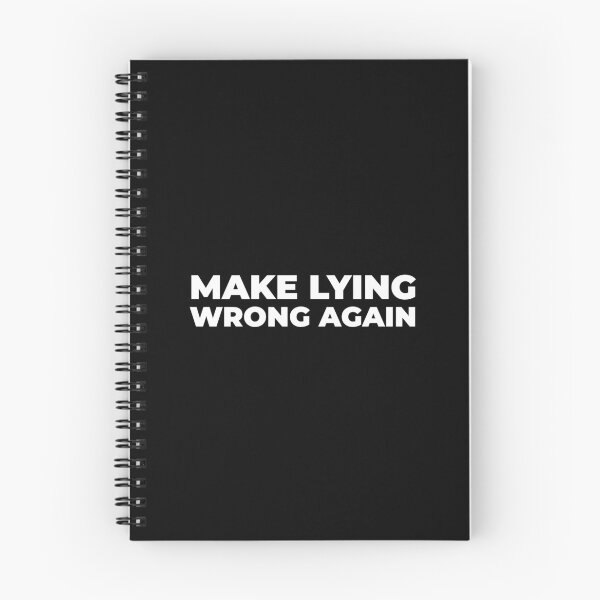 Item preview, Make lying wrong again designed and sold by Statim.