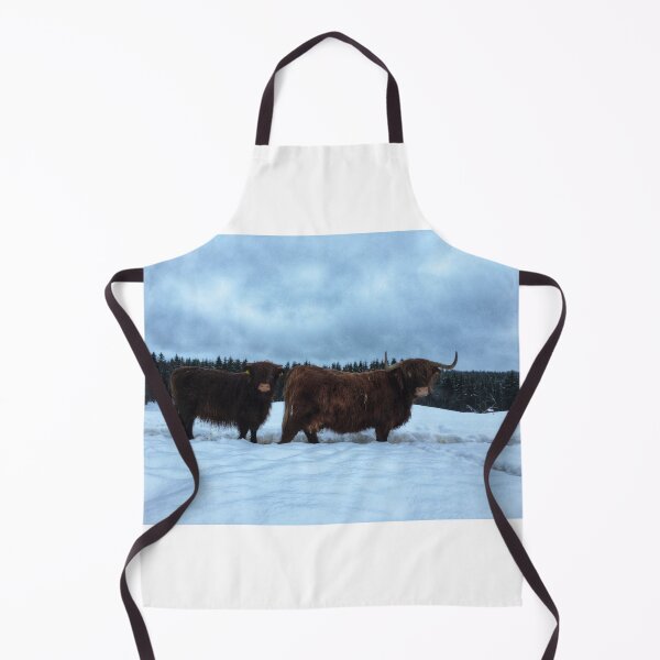 Item preview, Scottish Highland Cattle Cow and Calf 1637 designed and sold by SaarelaHighland.
