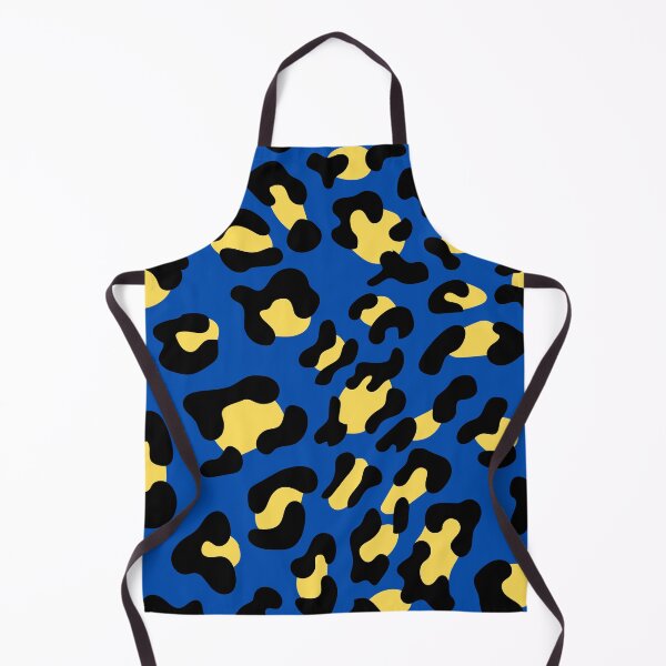 Item preview, Blue and Yellow Leopard Print designed and sold by mhicks23.