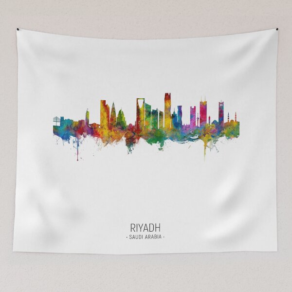 Item preview, Riyadh Saudi Arabia Skyline designed and sold by ArtPrints.