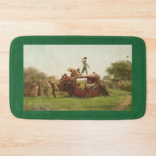 Item preview, Eastman Johnson - The Old Stagecoach designed and sold by artcenter.