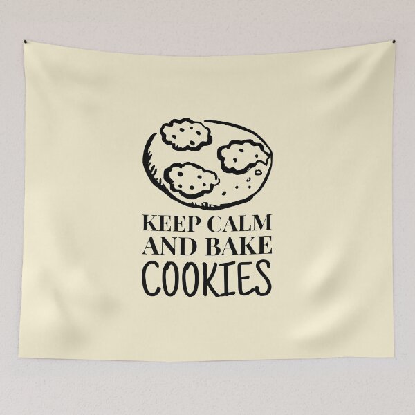 Item preview, Keep Calm And Bake Cookies Plate designed and sold by quoteology.