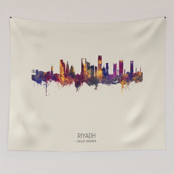 Item preview, Riyadh Saudi Arabia Skyline designed and sold by ArtPrints.