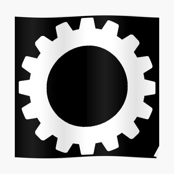 "gear" Poster by thenic001 Redbubble