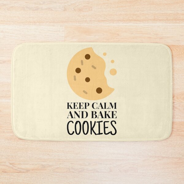 Item preview, Keep Calm And Bake Cookies Bite Mark designed and sold by quoteology.