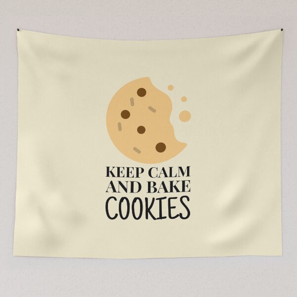 Item preview, Keep Calm And Bake Cookies Bite Mark designed and sold by quoteology.