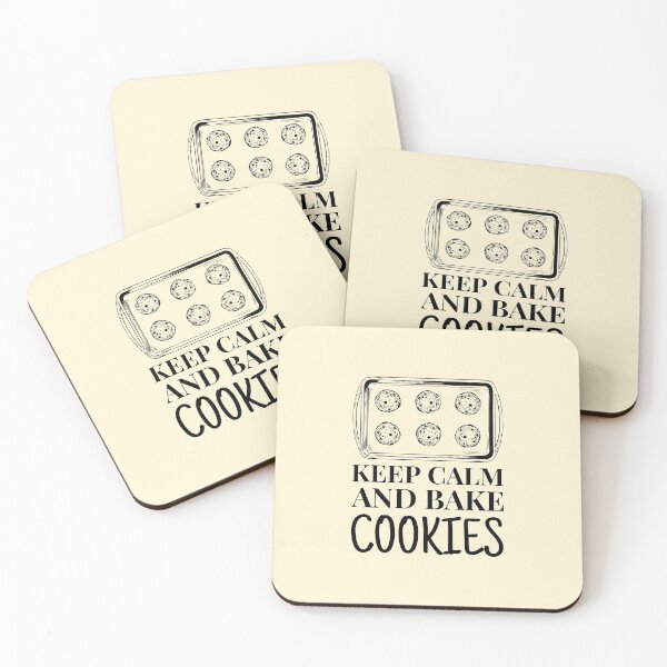 Item preview, Keep Calm And Bake Cookies Oven Tray designed and sold by quoteology.