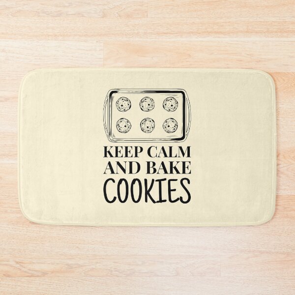 Item preview, Keep Calm And Bake Cookies Oven Tray designed and sold by quoteology.