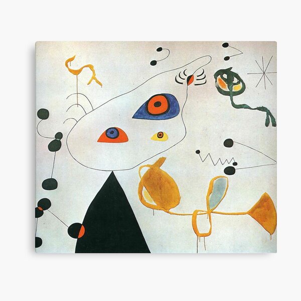 Joan Miro Impression sur toile