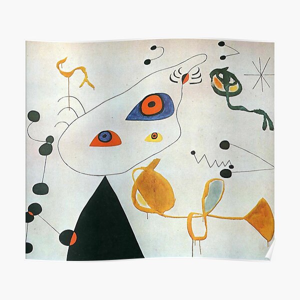 Joan Miro Póster