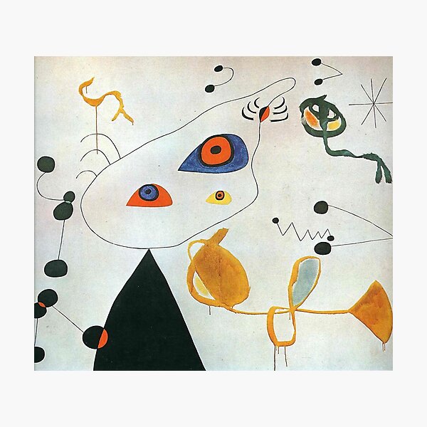 Joan Miro Lámina fotográfica