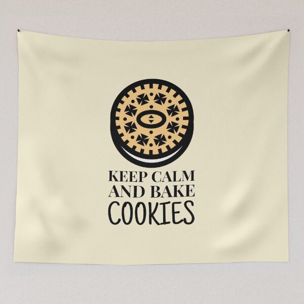 Item preview, Keep Calm And Bake Cookies Cream Stuffed designed and sold by quoteology.