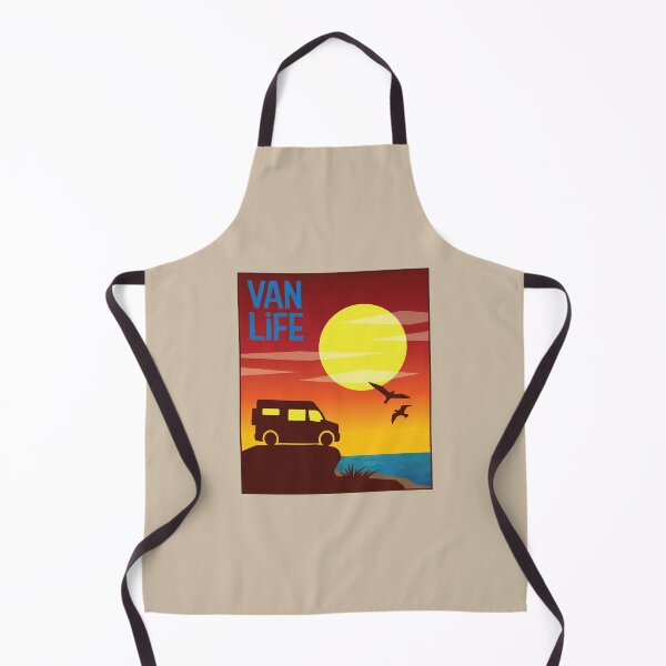 Item preview, Van at the Seaside - Van Life designed and sold by pixelinga.