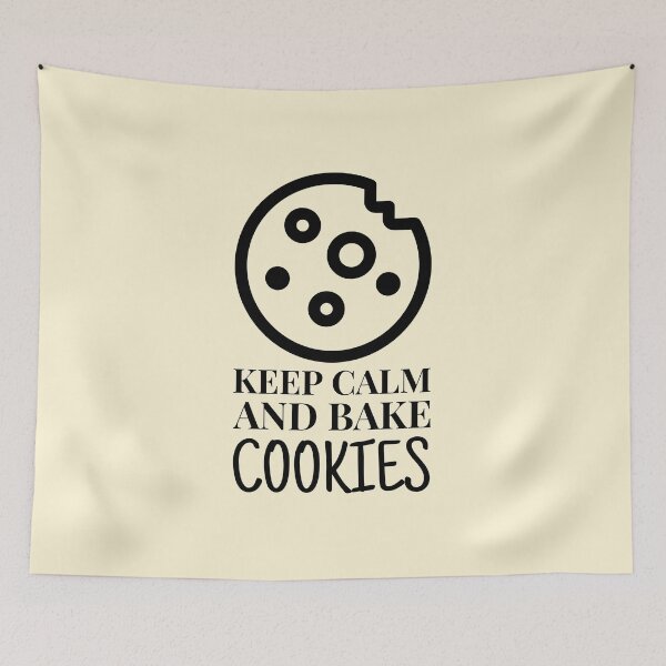 Item preview, Keep Calm And Bake Cookies Nibble designed and sold by quoteology.